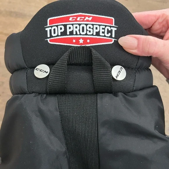 CCM Top Prospect Black Hockey Pants Kids Small - Picture 3 of 7